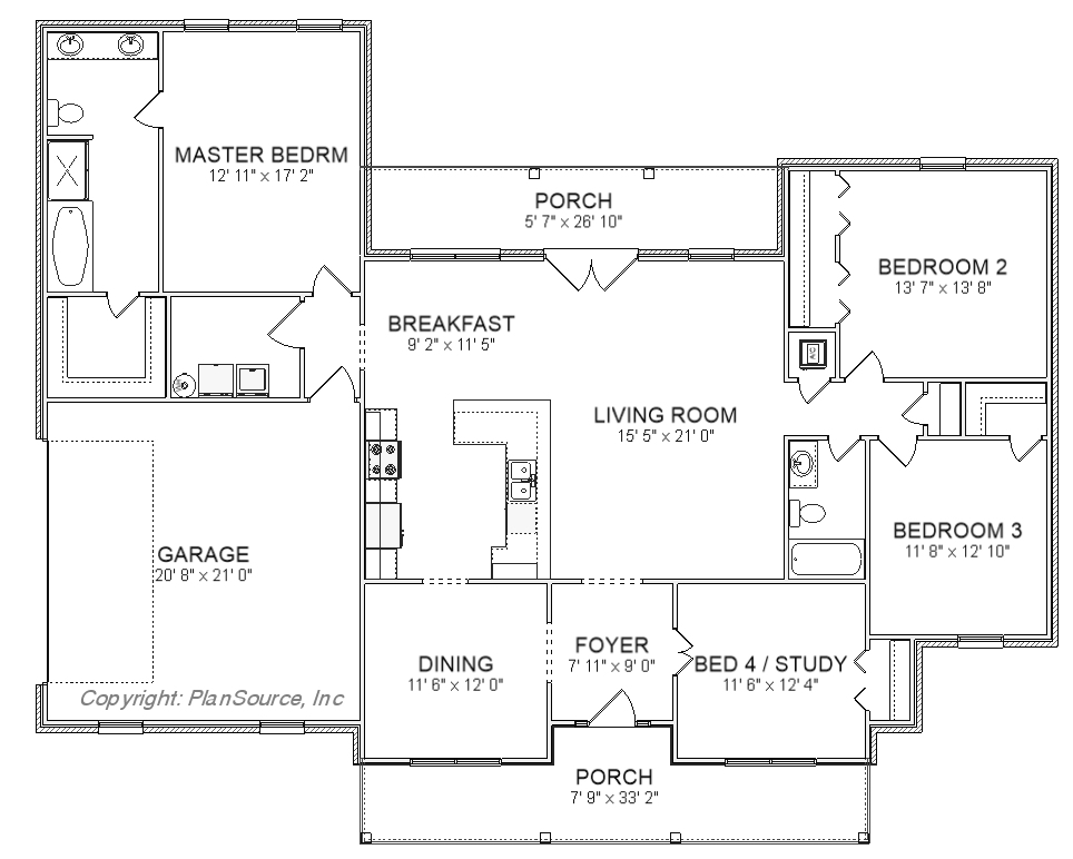 J2078 floor plan